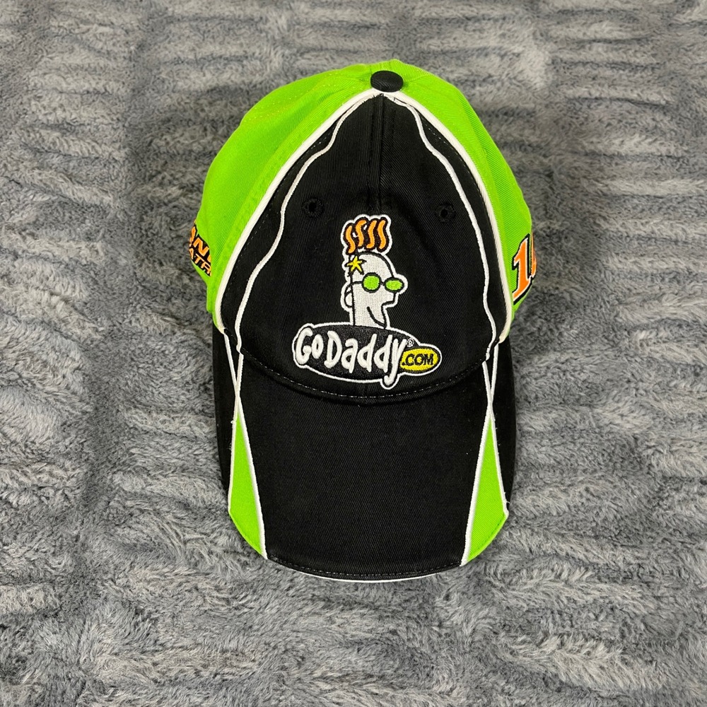 Chase Authentics Danica Patrick GoDaddy NASCAR Hat Stewart-Haas Racing Green
